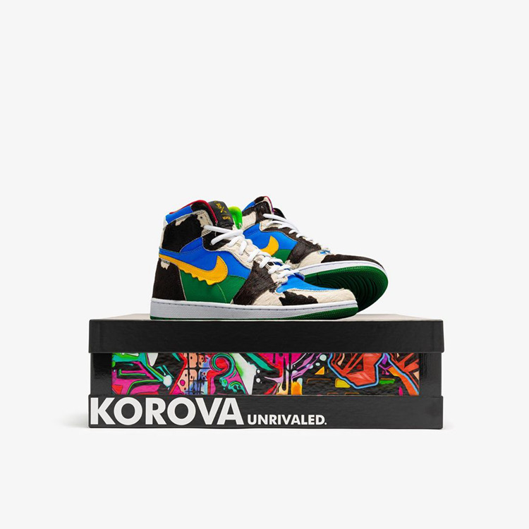 Air Jordan 1 Korova Unrivaled Shoes - Click Image to Close